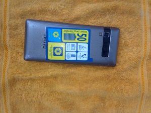 Used Small Tecno phone