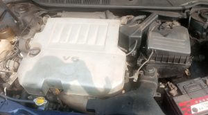 Used Toyota Camry (registered) blue 2008 upgraded to 2010