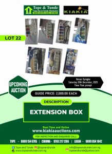 Used Extension Box