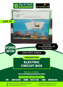 Used Electric Circuit Box