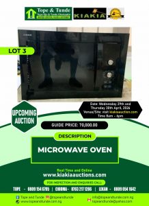 MICROWAVE OVEN