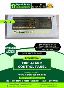 FIRE ALARM CONTROL PANEL